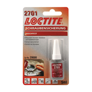 Loctite 2701-171-268 Red (High Strength) Fluid - 24ML (ARM900685)