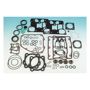 James Motor Gasket Set for 88/96 Inch Twin Cam (With 99-10 Style Head Breather Gasket) 05-17 TCA/B - 0.046 Inches MLS Head Gaskets (17055-05-MLS)
