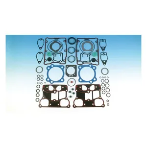 James Top-End Gasket Set Twin Cam - (With 99-10 Style Breather Gasket) 99-04 TCA/B - 3 7/8 Inches - (88 Inch/1450cc) Big Bore - 0.036 Inches Thick (Std) - (17054-99-X)