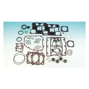 James Top-End Gasket Set Twin Cam - (With 99-10 Style Breather Gasket) 05-17 TCA/B - 88/96 Inch - 0.036 Inch Silicone Coated Head Gaskets (17054-05)