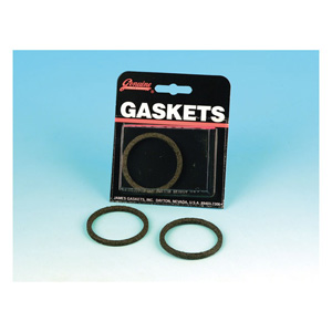 James Evo Exhaust Gaskets Early Style For 1984-2020 B.T., 1986-2020 XL, 2008-2012 XR1200, 1987-2010 Buell XB Models - (Pack of 2) - (ARM731625)