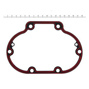 James Transmission End Cover Gasket For 06-17 Dyna; 07-20 Softail, 07-20 Touring (ARM180625)