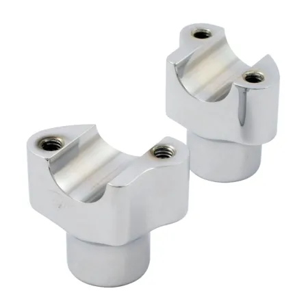 Wild 1 Straight 1.5 Inch Risers In Chrome (WO525)