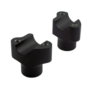 Wild 1 Straight 1.5 Inch Risers In Black (WO525B)