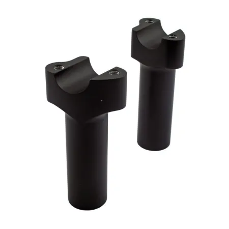 Wild 1 Straight 4.5 Inch Risers In Black (WO526B)