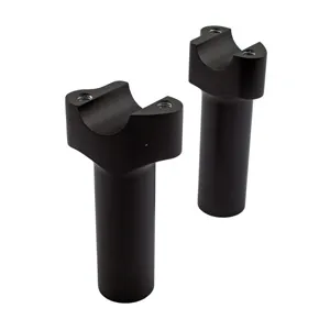 Wild 1 Straight 4.5 Inch Risers In Black (WO526B)
