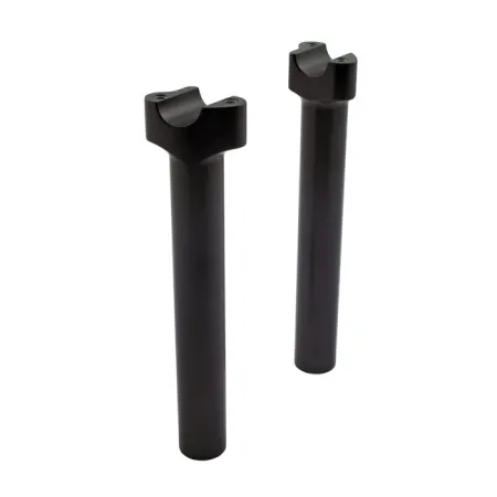 Wild 1 Straight 9.5 Inch Risers In Black (WO530SB)