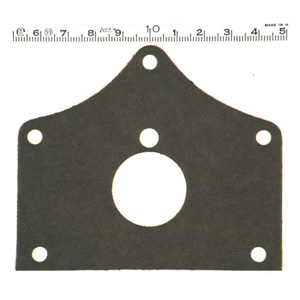 James Transmission Shift Adapt Plate Gaskets For 52-E79 Big Twin (Footshift Rachet Top Models) - Pack Of 10 (34565-52)