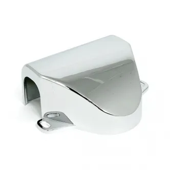 DOSS Handlebar Clamp Cover in Chrome Finish For 1960-1984 FL, FLH & Custom Applications Models (30-620)