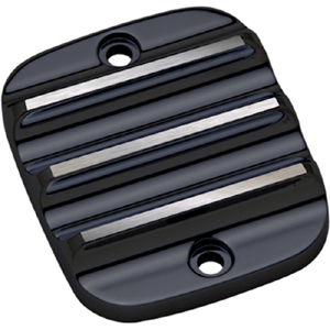 Covingtons Customs Black Front Master Cylinder Cover For 96-05 Softail, Dyna; 96-04 Touring; 96-03 Xl; 02-05 V-Rod (ARM167359)