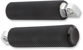 Arlen Ness Knurled Fusion Footpegs In Black (07-925)