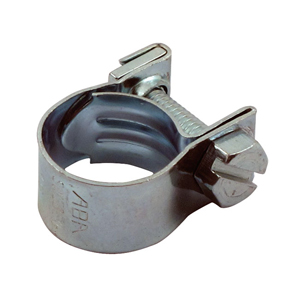 ABA 12mm Hose Clamps in Zinc Plated Finish For 1/4 Inch Hose (Pack of 10) (ARM174015)