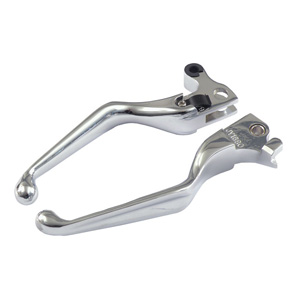 Doss Replacement OEM Handlebar Lever Set In Chrome For Harley Davidson 2007-2013 Sportster & 08-12 XR1200 Motorcycles (ARM124319)