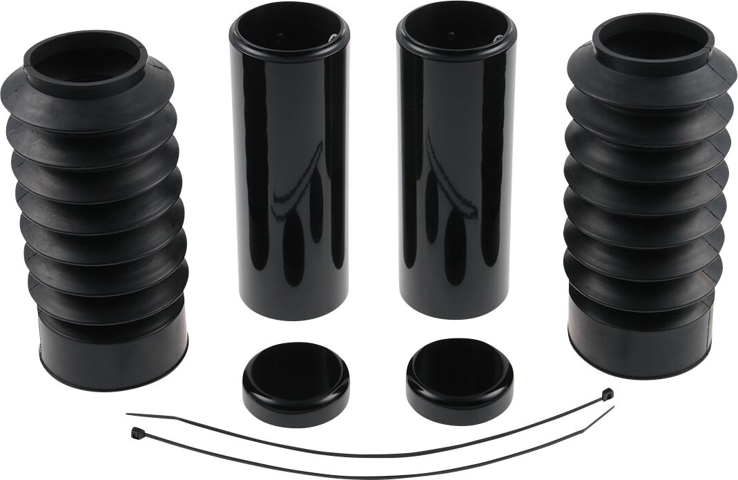 Cult Werk 6 Piece Fork Tube Cover Kit in Gloss Black Finish For 2016