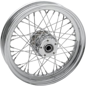 Drag Specialties Replacement Laced 40 Spoked Rear Wheel 16x3 Inches For 02-07 FLT Part Number (0204-0424)