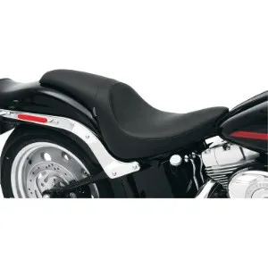 Drag Specialties Predator Seat (Smooth) For 06-10 FXST, 07-17 FLSTF, 08-11 FLSTSB Models (0802-0392)