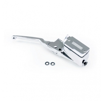 DOSS Handlebar 3/4 Inch Master Cylinder in Chrome Finish For 1982-1995 Harley Davidson With Dual Disc Models (ARM041509)