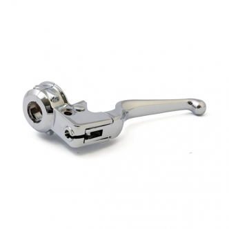 DOSS Clutch Lever Assembly in Chrome Finish For 1982-1995 Big Twin And XL Sportster Models (ARM974319)
