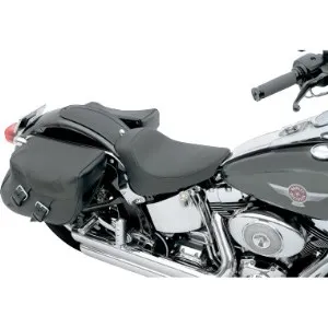 Drag Specialties Solo Seat (Smooth) For 00-05 FXST, 00-17 FLST Models (Except FXSTD, FLS, FLSTN, 07-17 FLSTF, 08-11 FLSTSB) (0802-0638)