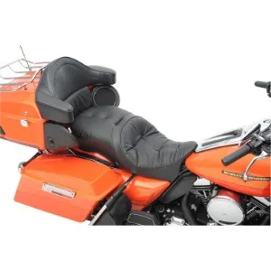 Drag Specialties Large Touring Seats That Can Accept Frame Mounted Backrests (Pillow-Style) For 2008-2023 FLHT, FLTR, FLHX, FLHR, FLHTC, FLHTCU, FLHTCUTG (0801-0835)