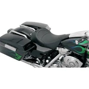 Drag Specialties Solo Seats (Mild Stitch) With Optional Backrest And Pillion For 97-07 FLT, FLHT, FLTR MODELS (EXCEPT FLHX) (0801-0491)