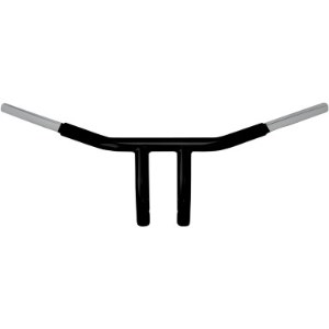 Wild 1 Pullback Drag Bars With 15cm (6 Inch) Rise In Black Finish For 1982-2022 Harley Davidson Models (excl. 88-11 Springers) (WO500B)