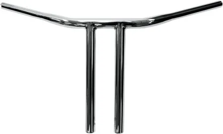 Drag Specialties 12 Inch T-Bar 32mm (1-1/4 inch) Buffalo Bars in Chrome Finish (0601-2748)