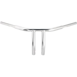 Wild 1 Pullback Drag Bars With 20.5cm (8 Inch) Rise In Chrome Finish For 1982-2020 Harley Davidson Models (excl. 88-11 Springers) (WO501)