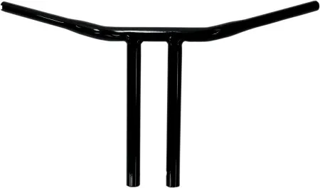 Drag Specialties 12 Inch T-Bar 32mm (1-1/4 inch) Buffalo Bars in Black Finish (0601-2749)