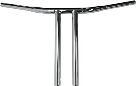 Drag Specialties 14 Inch T-Bar 32mm (1-1/4 inch) Buffalo Bars in Chrome Finish (0601-2750)