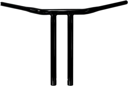 Drag Specialties 14 Inch T-Bar 32mm (1-1/4 inch) Buffalo Bars in Black Finish (0601-2751)