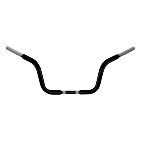 Wild 1 Baby Ape Hangers With 21.5cm (8.5 Inch) Rise In Black Finish For 1982-2020 Harley Davidson Models (excl. 88-11 Springers) (WO513B)