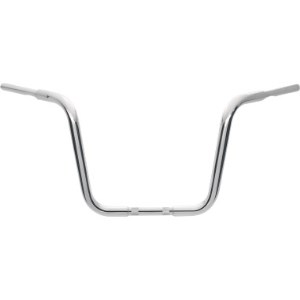 Wild 1 Ape Hanger Bars With 32cm (12.5 Inch) Rise In Chrome Finish For 1982-2020 Harley Davidson Models (excl. 88-11 Springers) (WO502)