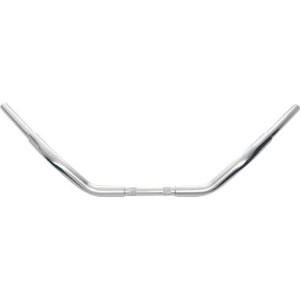 Wild 1 FLSTC/FLSTF Bars With 11.5cm (4.5 Inch) Rise In Chrome Finish For 1982-2020 Harley Davidson Models (excl. 88-11 Springers) (WO504)