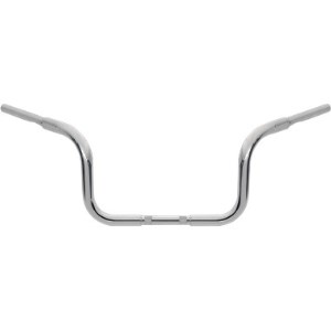 Wild 1 Bagger Bars With 25.5cm (10 Inch) Rise In Chrome Finish For 1982-2020 Harley Davidson FLT/Touring Models With Batwing Fairing (WO575)