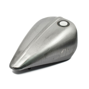 Doss Bob Fester Style 2.35 Gallon Ribbed Gas Tank For Harley Davidson 1982-2003 Sportster Motorcycles (ARM306615)