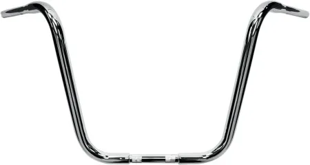 Drag Specialties 16 Inch Ape Hanger 32mm (1-1/4 inch) Buffalo Handlebars in Chrome Finish For 2008-2024 Road King & 2008-2013 Road Glide Models (0601-2735)
