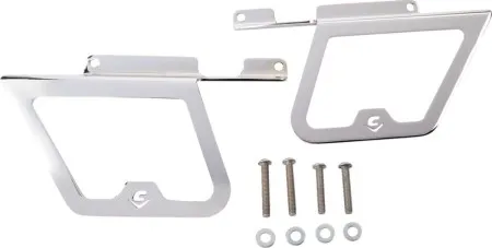 Cobra Saddlebag Support Brackets For 04-17 XL Models (except 883N/1200N/1200X/1200V) (602-6103)