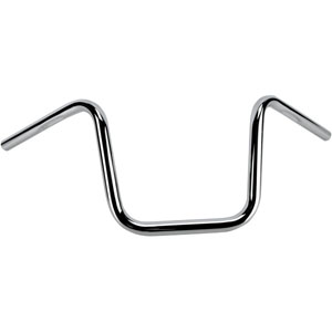 Drag Specialties 10 Inch Ape Hanger For Narrow Glide 25.4mm (1 inch)  Handlebars in Chrome Finish (0601-1230)