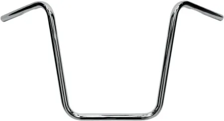 Drag Specialties 18 Inch Ape Hanger (Non Dimpled) 25.4mm (1 inch) Handlebars in Chrome Finish (0601-0028)