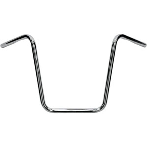 Drag Specialties 18 Inch Ape Hanger (Non Dimpled) 25.4mm (1 inch) Handlebars in Chrome Finish (0601-0028)
