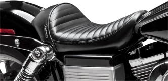 Le Pera Stubs Cafe Pleated Foam Seat For Harley Davidson 2006-2017 Dyna Motorcycles (LK-421PT)