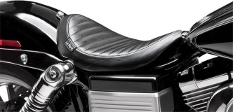 Le Pera Lil Nugget Pleated Foam Seat For Harley Davidson 2006-2017 Dyna Motorcycles (LK-111PT)