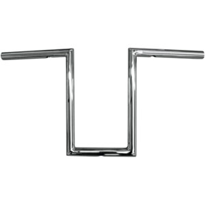 LA Choppers 12 Inch Narrow Z 25.4mm (1 inch) Old School Handlebars in Chrome Finish (0601-2058)