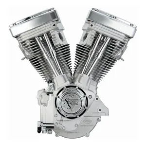 S&S 80 Inch (1340CC) 3 1/2 Inch Bore 84-99 Evo Motor In Natural Finish (310-0232)