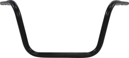 LA Choppers 12.5 Inch Ape Hanger 32mm (1-1/4inch) Hefty Handlebars in Black Finish (0601-1483)