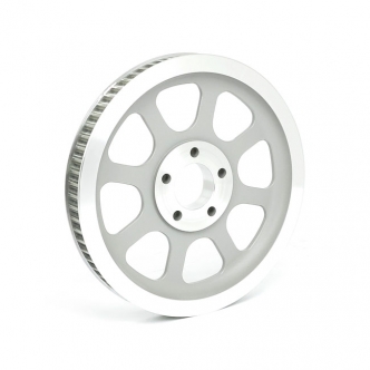 DOSS Reproduction OEM Style 70 Tooth Wheel Pulley 1-1/8 Inch belt in Silver Finish For 2000-2006 Softail (Excluding FXSTD/I) Models (ARM651025)