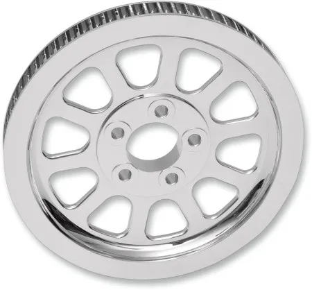 Drag Specialties Rear 10 Spoke, 66 Tooth, 1 Inch Pulley For 07-13 FLSTC, 11-13 FXS Models (191312)