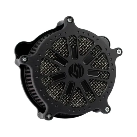 Roland Sands Design Venturi Air Cleaner Slam In Black Ops Finish For 2016-2017 Softails, 2008-2017 FLHT, FLHR, FLHX, FLTR & HD Trike (Electronic Throttle) (0206-2046-SMB)