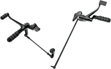 Drag Specialties 2 Inch Extended Forward Controls In Black For 2004-2013 XL Models (1622-0350)
